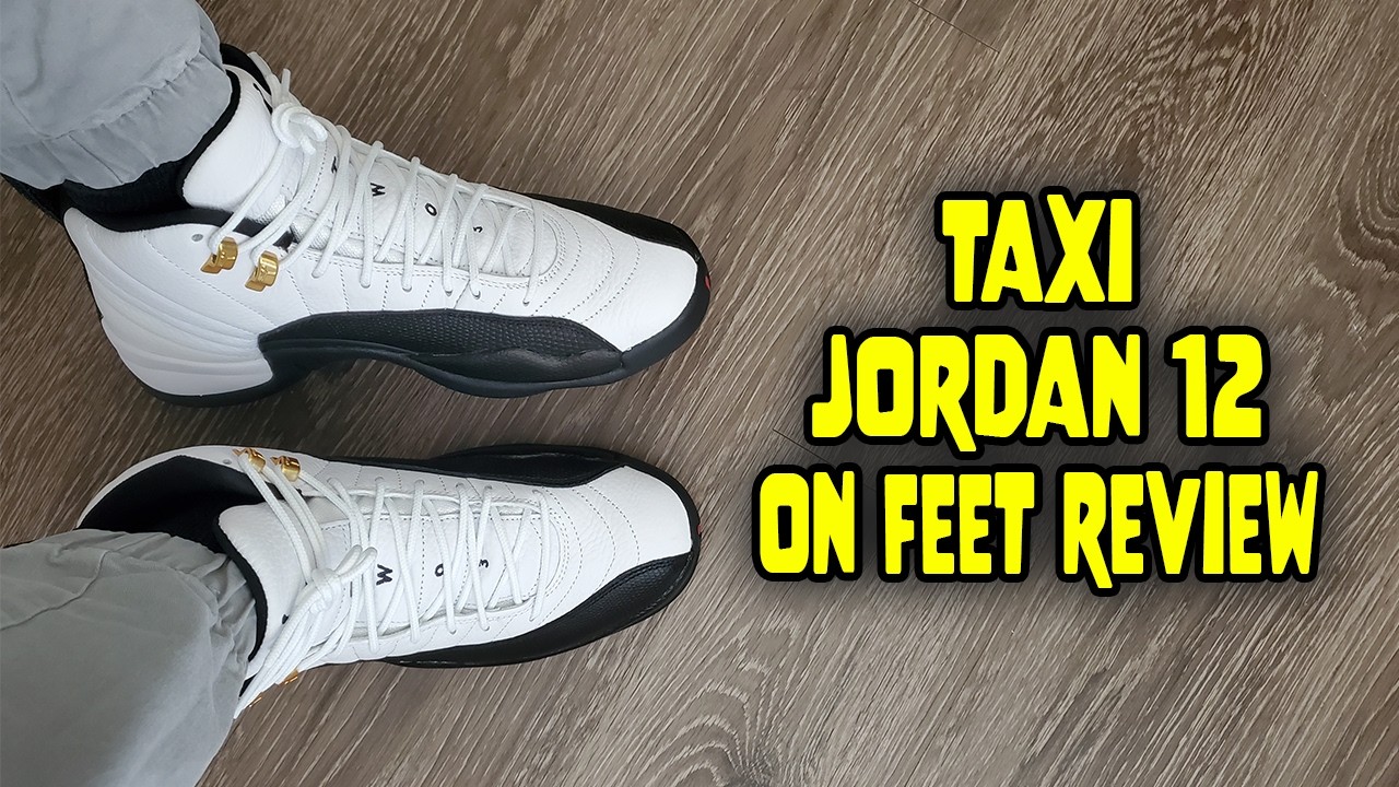 2025 Air Jordan 12 Retro Taxi on Feet Review (CT8013 117)