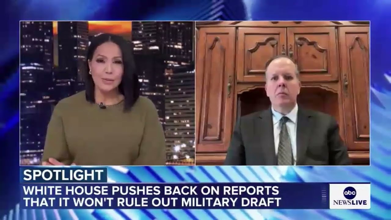 Attorney Sean Timmons Talks to ABC NewsLive About Military Law and the Potential of a Military Draft