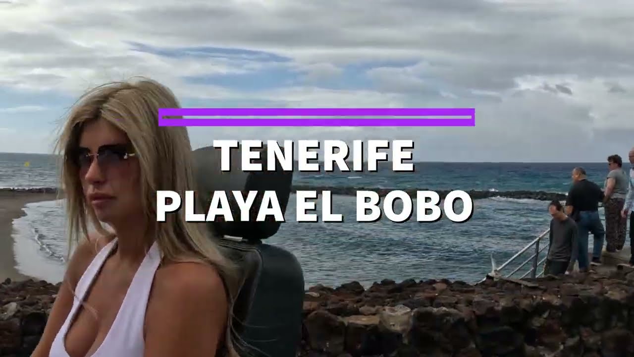 Winter in Tenerife, Spain - Playa de El Bobo Walk Around
