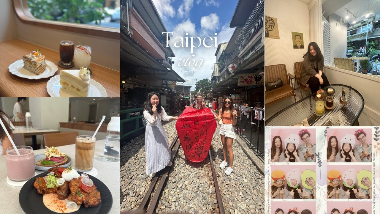 TAIPEI VLOG | Jiufen, night markets, cafes