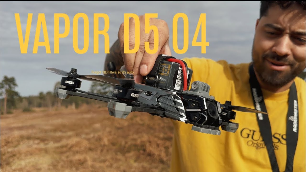 FAVOURITE FPV! GEPRC VAPOR D5 DJI O4 PRO / FIRST FLIGHT FT NEW DRONE