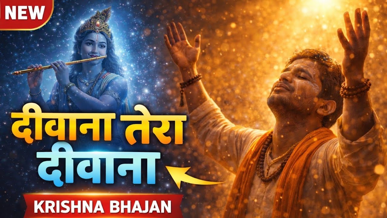दीवाना तेरा दीवाना श्याम – Emotional Krishna Bhajan | Vrindavan Devotional Song | Soulful Bhakti 