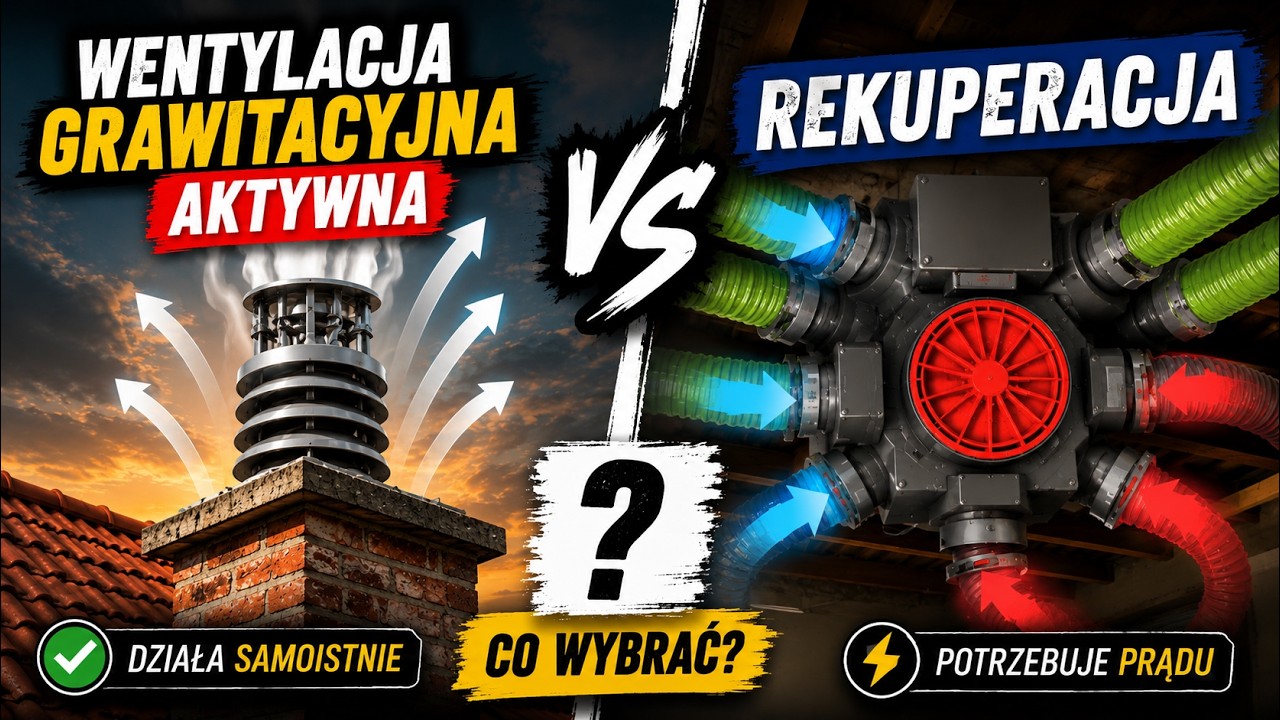 Nowoczesna wentylacja grawitacyjna ? diy #wentylacja #domszkieletowy