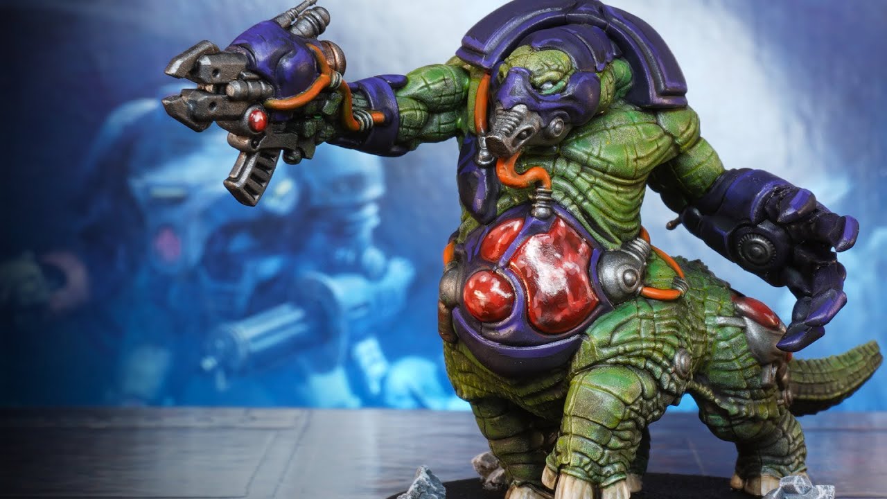 Speed painting Blackstone Fortress: The Archivist Zoat