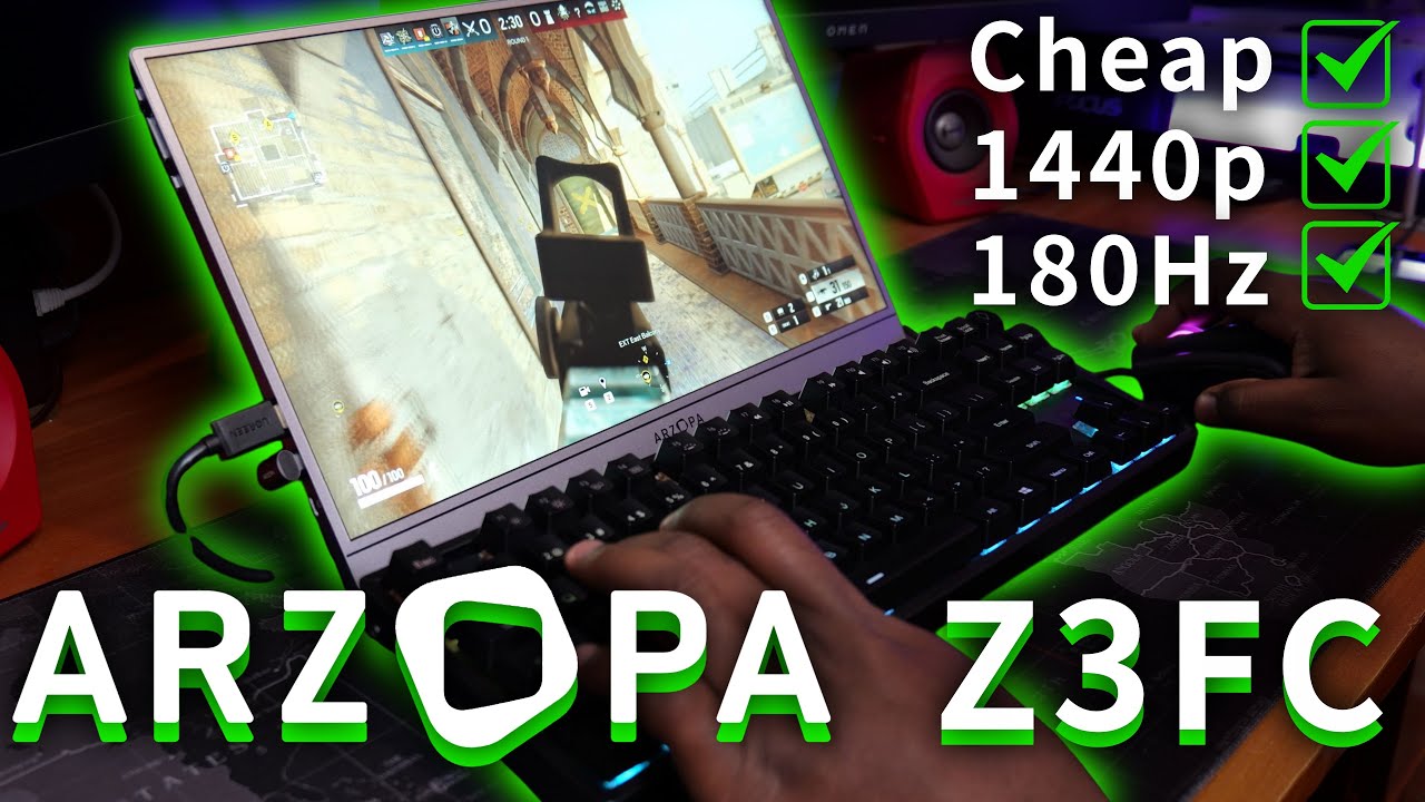 Действительно ли портативный игровой монитор Arzopa Z3FC настолько лучше, чем Z1FC? - Обзор Arzop...