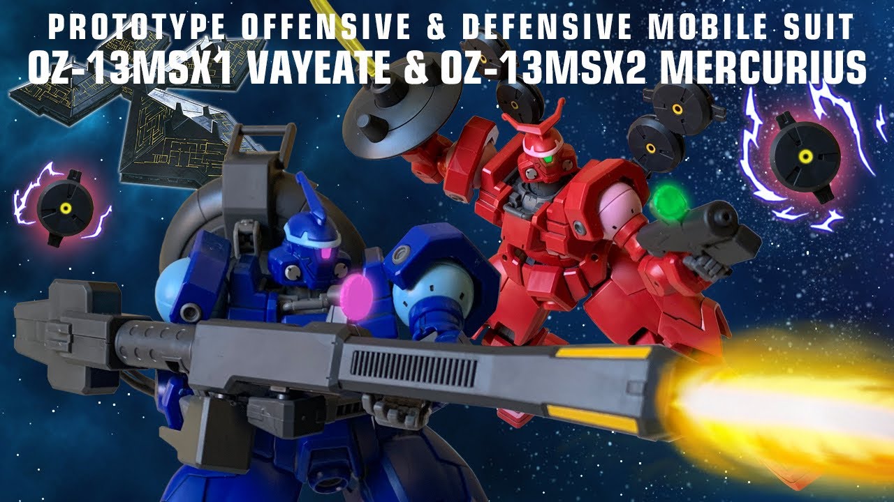 The Ultimate Defence & Offence! HGAC 1/144 Vayeate & Mercurius Review | ヴァイエイト & メリクリウス