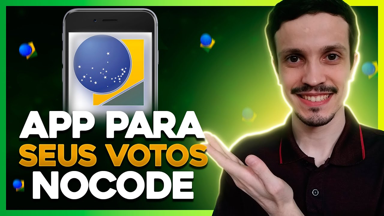 MUITO FÁCIL - Crie um App para Anotar Votos nas Eleições 2022 no Adalo Sem Código No-code