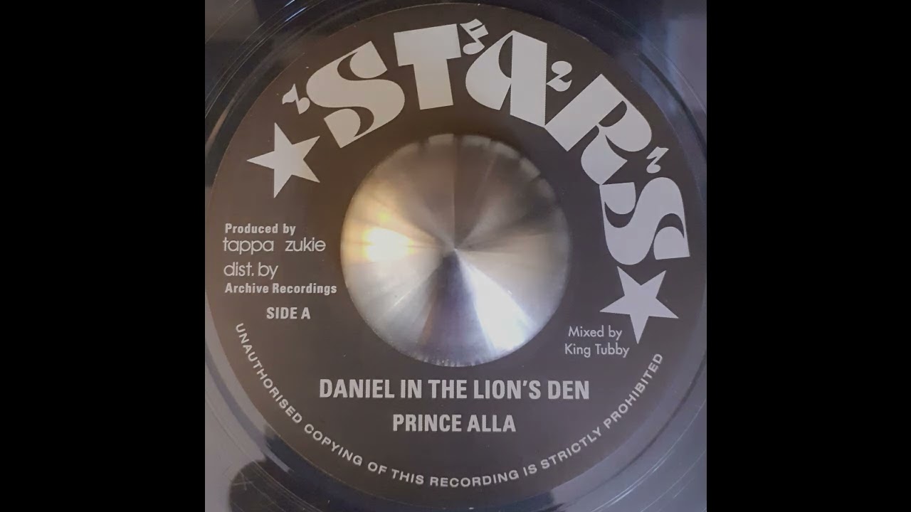 PRINCE ALLA - Daniel In The Lion's Den / MUSICAL INTIMIDATOR - Version ( Alternate Mix) 1976