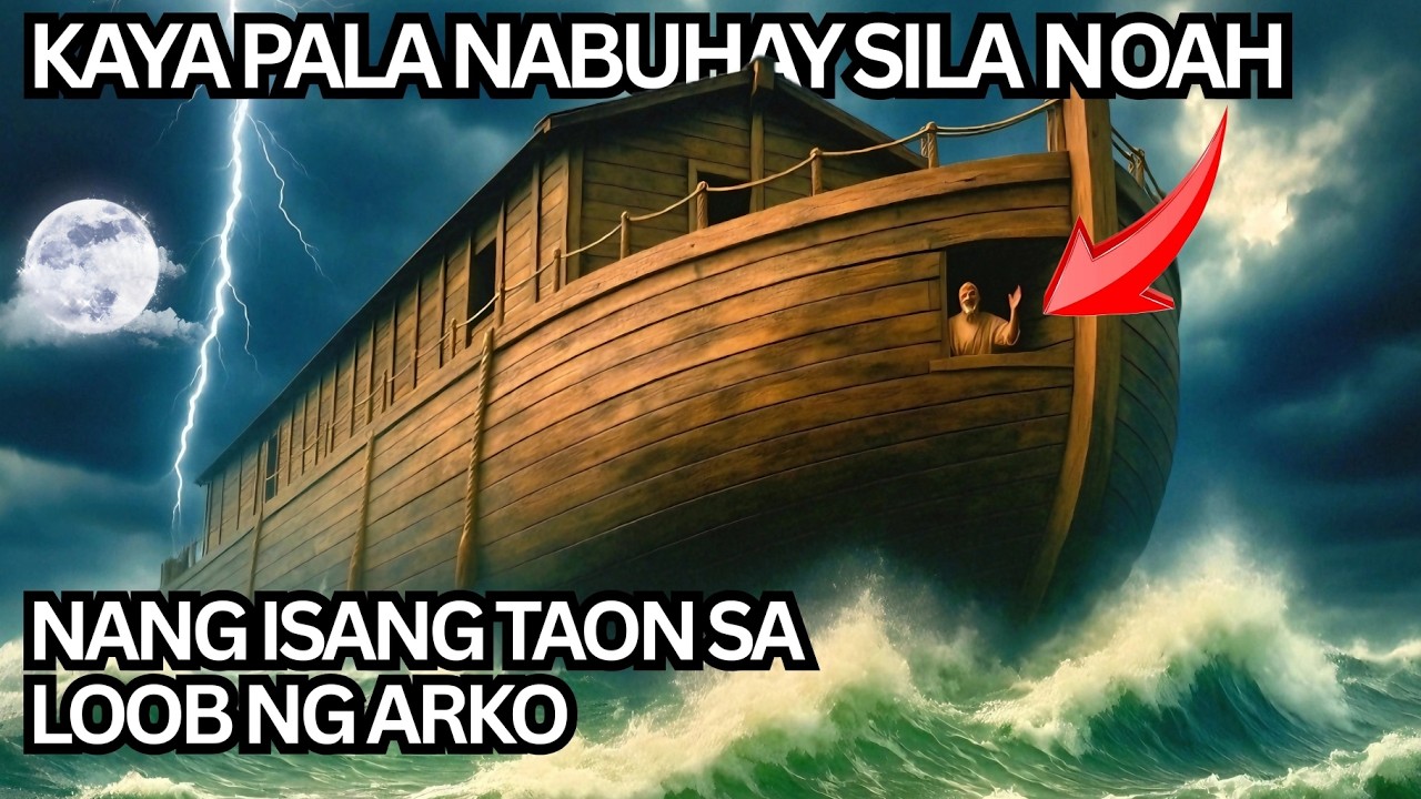 PAANO SILA NABUHAY KUNG TUMAGAL NG 1 YEAR SILA NOAH SA LOOB NG ARKO? AT PAANO NABUO ANG NOAH'S ARK?