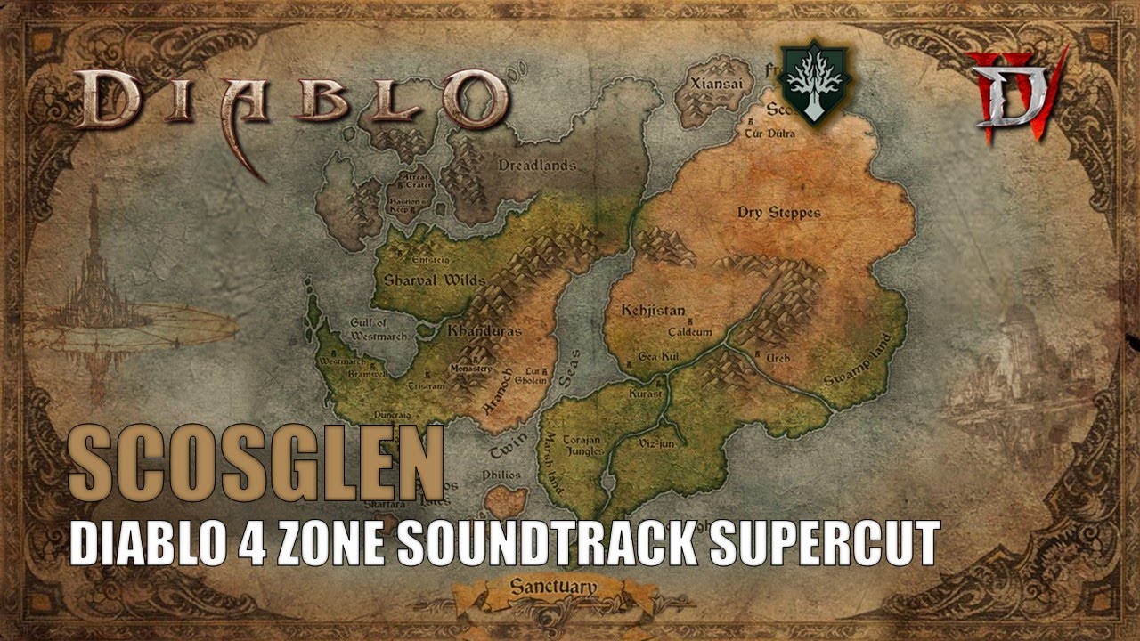 Diablo 4 Soundtrack Scosglen Zone Music Supercut
