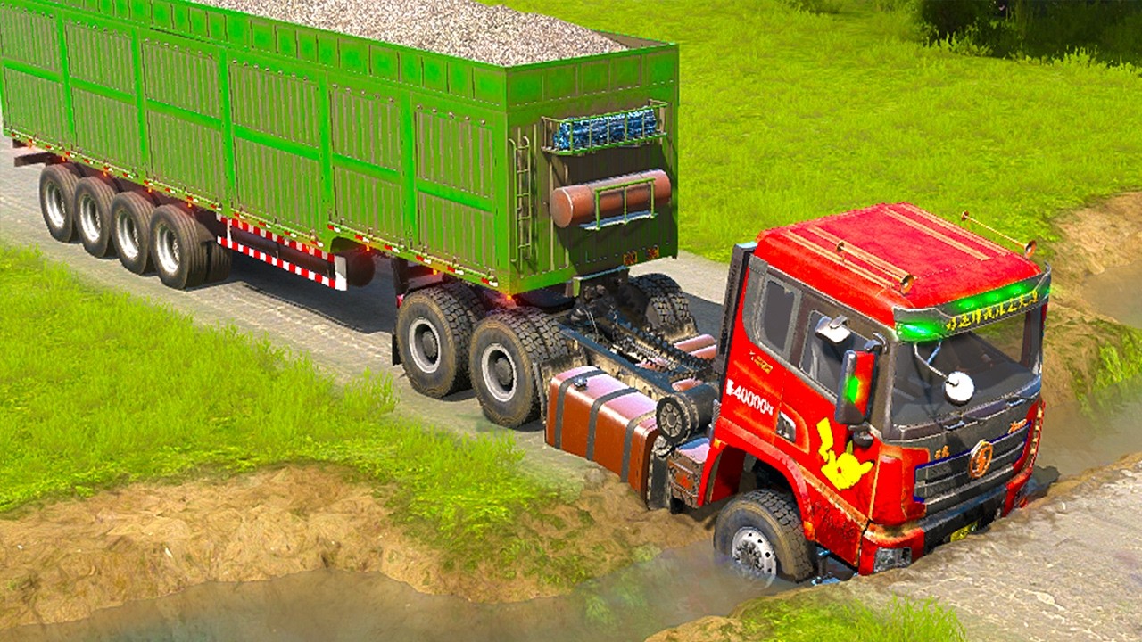 Trucks vs COLLAPSE Broken Road #125 - Spintires: Mudrunner Fails & Crashes 2026!