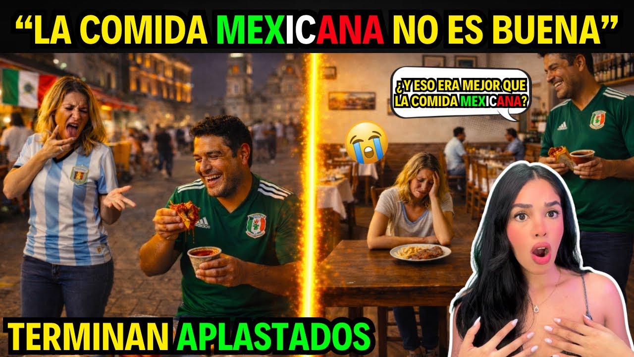 ARGENTINOS SE METEN CON LA COMIDA MEXICANA Y TERMINAN SUPLICANDO PERDÓN  🇲🇽😱