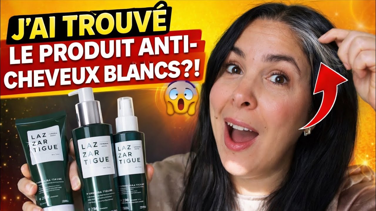 J’ai testé ​Lazartigue contre les cheveux blancs 😳 Est-ce que ça marche vraiment ?