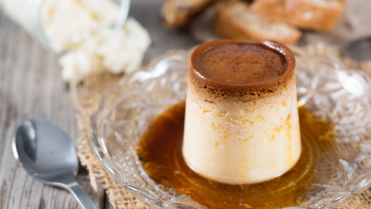 Recette : Flan au lait de coco et au caramel