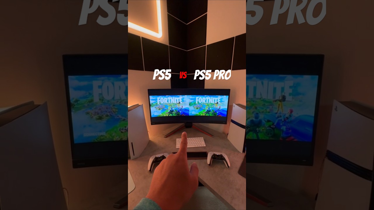 HiTechKing PS5 против PS5 Pro: тест загрузки Fortnite