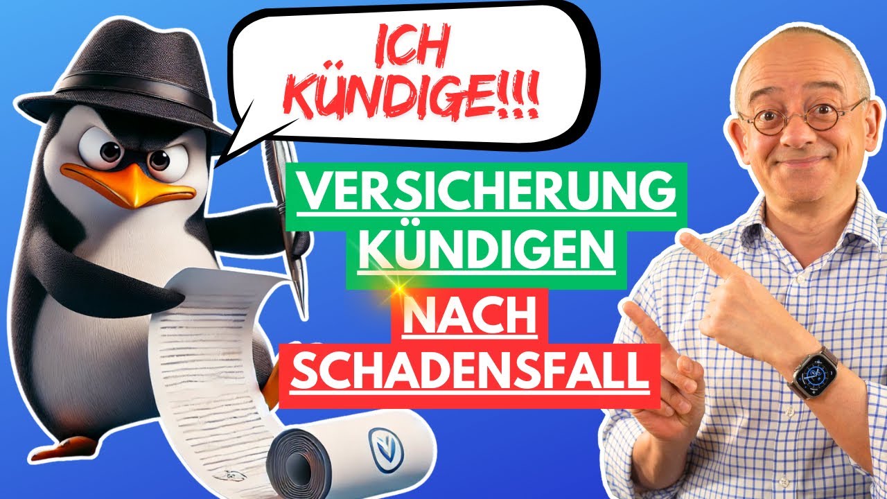 Versicherung k&uuml;ndigen nach Schadensfall: So machst du es richtig!