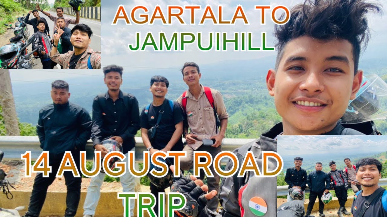AGARTALA TO JAMPUI HILL | Road Trip | moto Vlog | SanraJ_Debbarma
