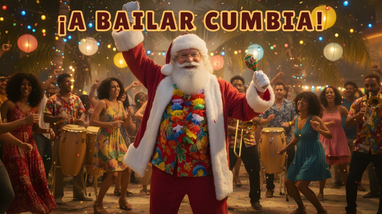 Música de Navidad para Bailar - El Swing de Santa (Cumbia Tropical)