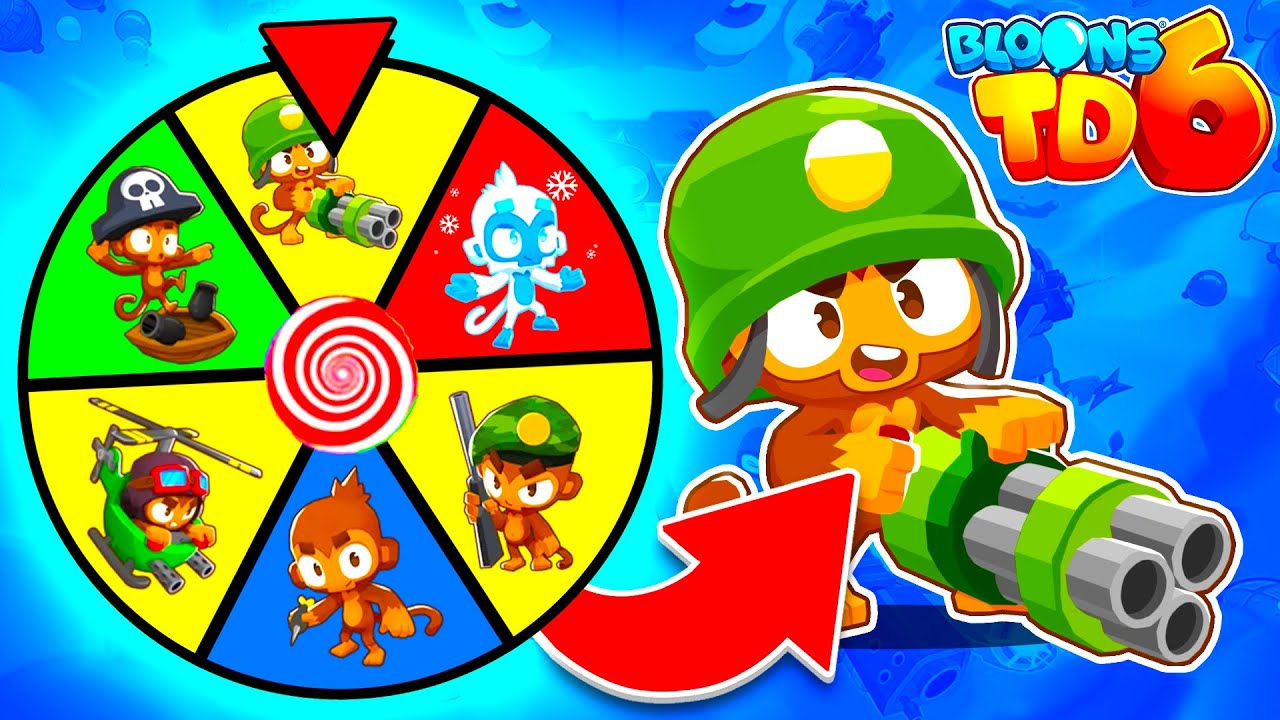 GLÜCKSRAD bestimmt TRUPPE in Bloons TD 6!