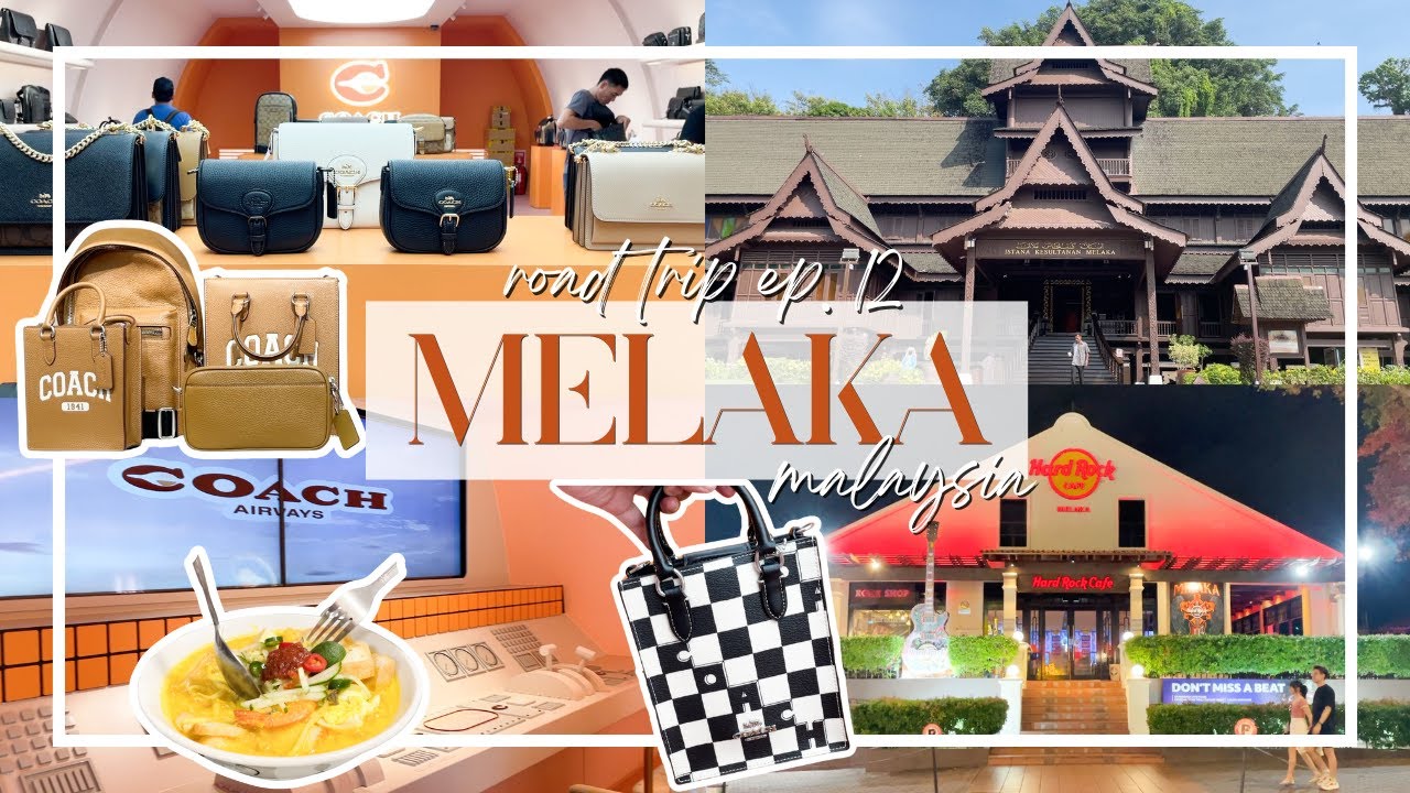 MALAYSIA ROAD TRIP ep.12 ♥ MELAKA | A Famosa Fortress, Klebang Beach | Travel Cost & Guide