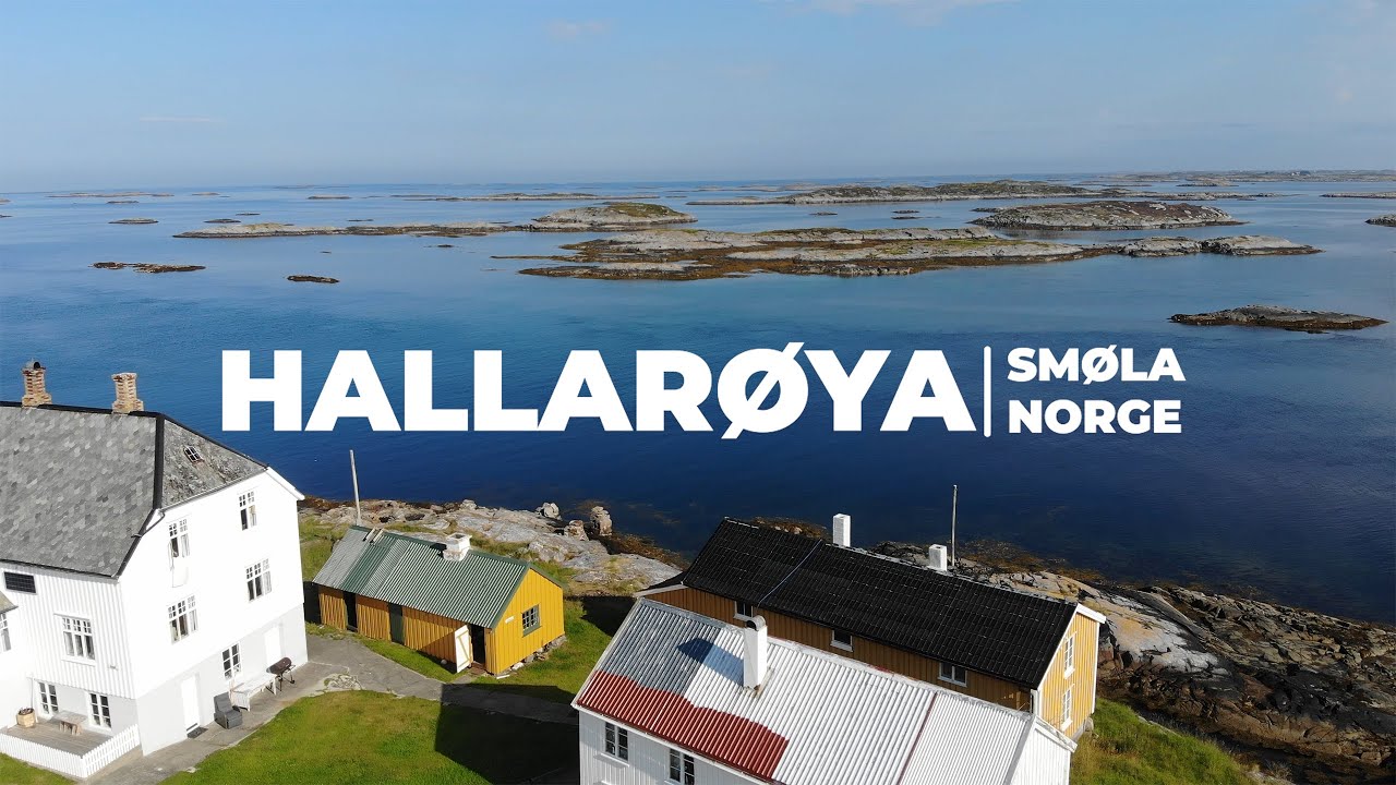 Hallar&oslash;ya - Sm&oslash;la (4K Drone video from Norway)