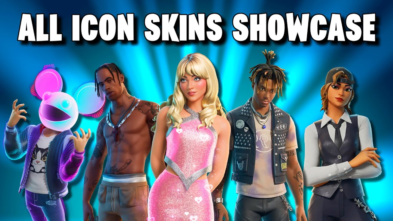 ALL Icon Skins in Fortnite 2025 Showcase! (The Evolution of Icon Series Outfits)