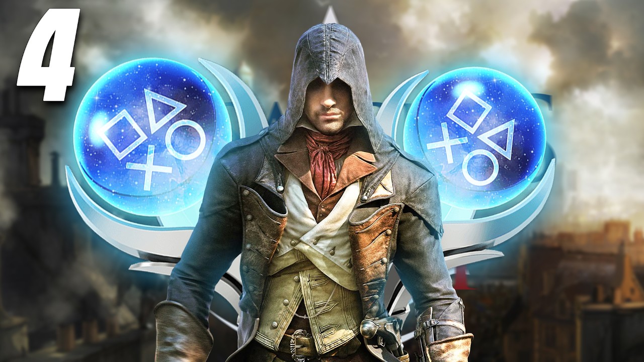 a PLATINA do ASSASSIN'S CREED UNITY #4 - PS5