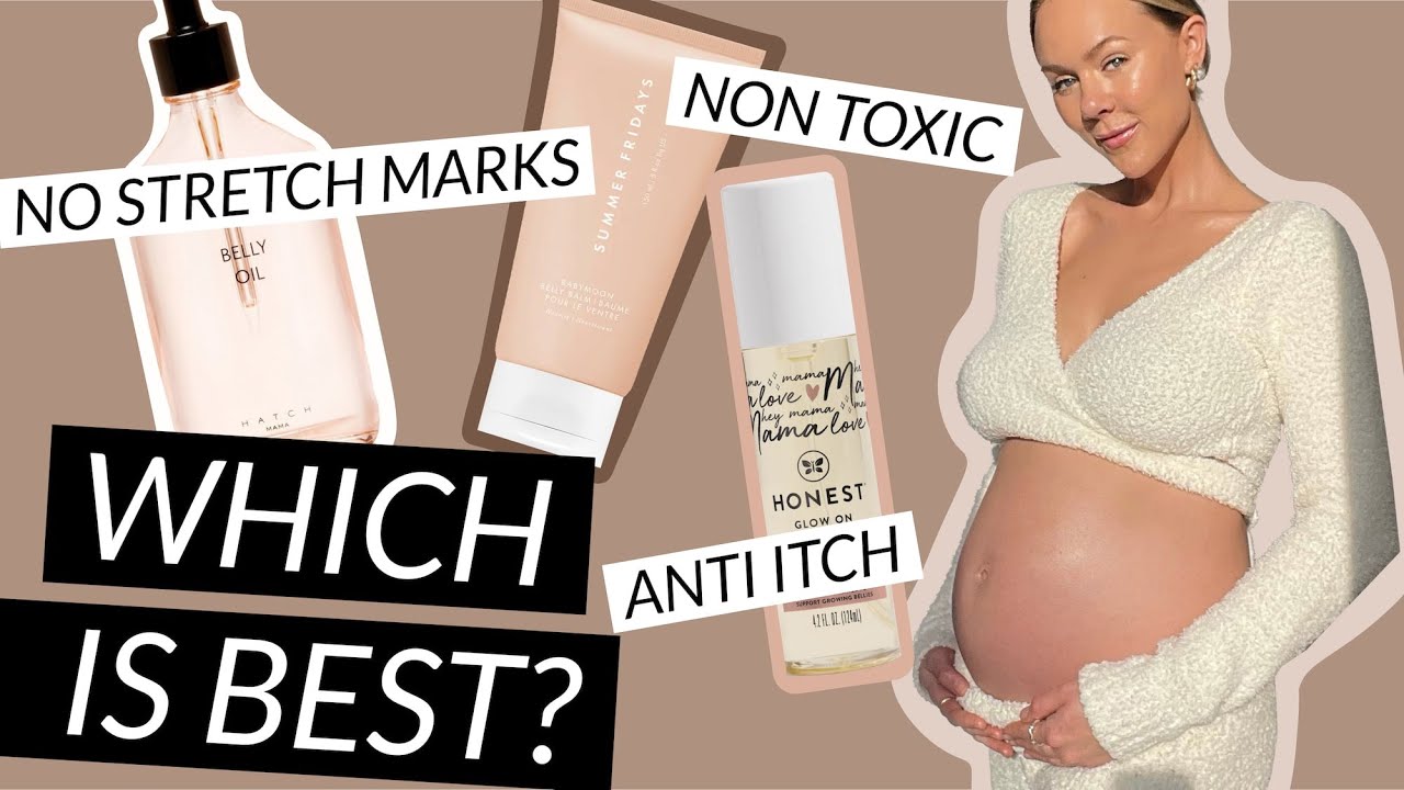 BEST CLEAN BELLY OIL TO PREVENT STRETCH MARKS FROM PREGNANCY