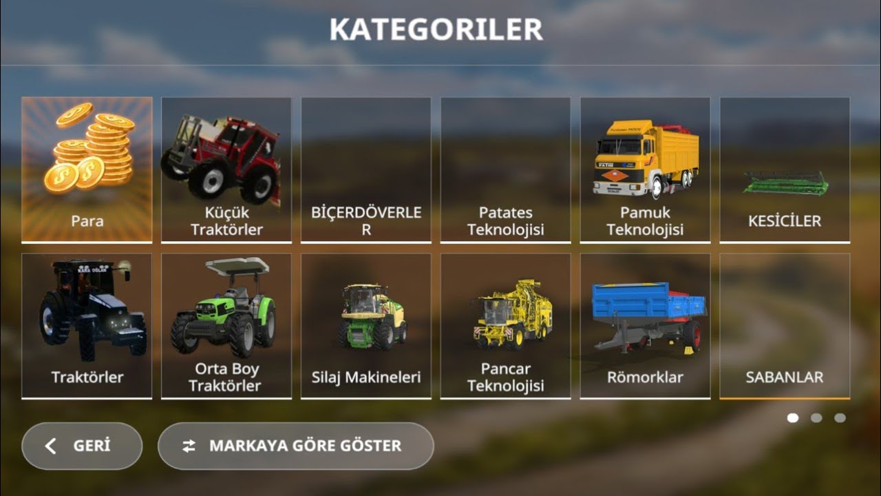 FS 20 TOPLU TÜRK MODS 9GB 500MB