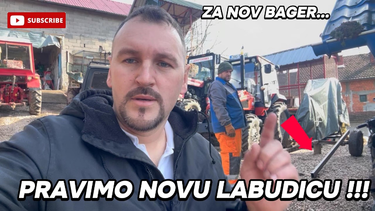 NOVA LABUDICA ZA NOV BAGER, PRAVIMO IZNOVA LABUDICU PO MJERAMA BAGERA RAMO MAJSTOR,...
