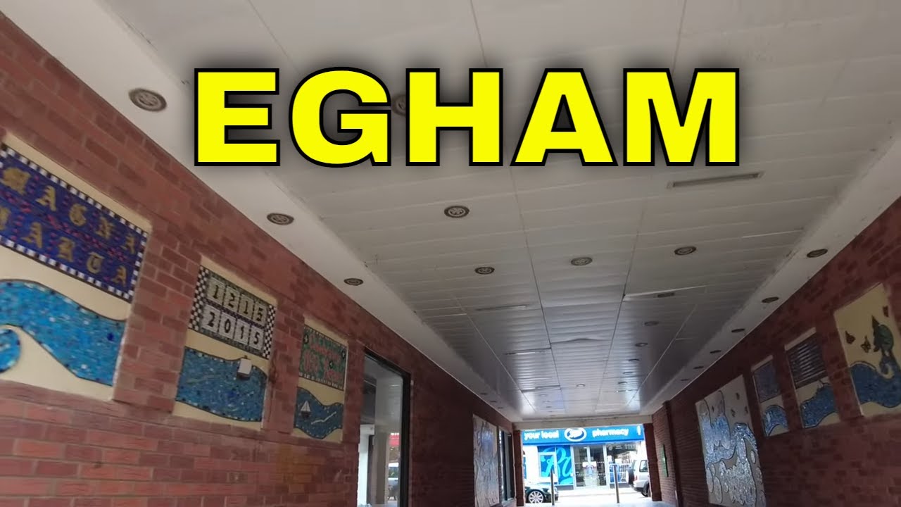 Discovering the Hidden Gems of Egham: A Walking Tour (Old & New) (4K HDR)