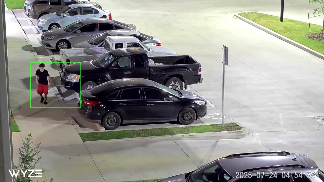 Thugs trying to break into car by checking for unlocked car doors