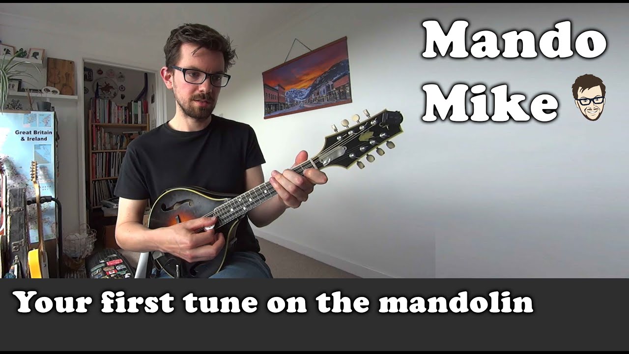 Old Joe Clark - Mandolin Lesson for absolute beginners