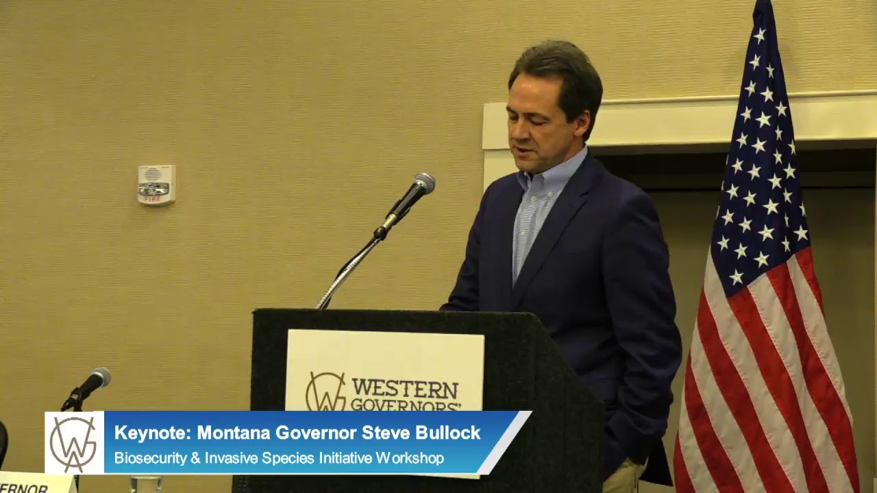 Keynote: Montana Gov. Steve Bullock