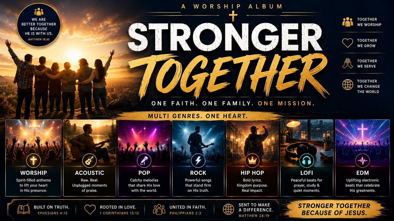 🔥Stronger Together | A Multi-Genre Christian Radio Hour