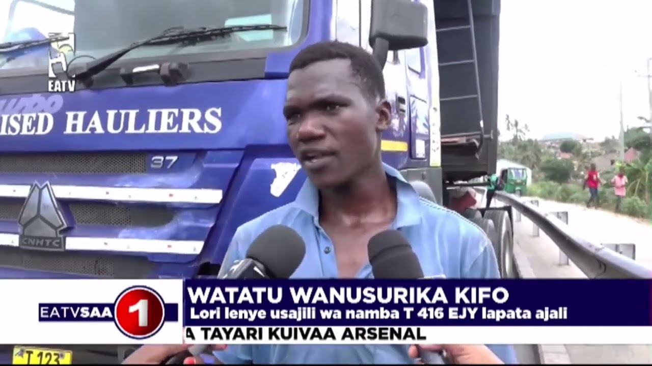 TAZAMA HII AJALI ILIVYOTOKEA MBAGALA/ WATATU WANUSURIKA KIFO LORI LAPINDUKA