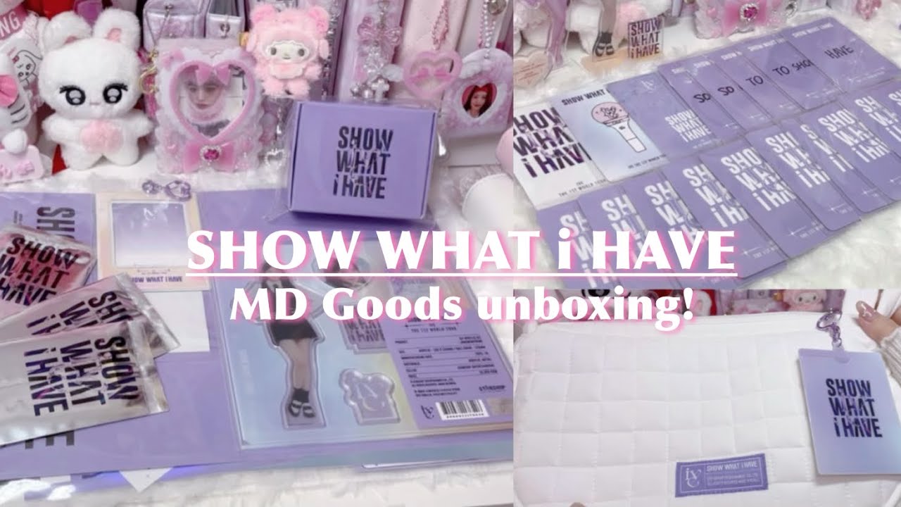IVEのワルツグッズ開封する🫡/unboxing/MD/다이브로그/아이브원영/포카 /photocard/DIVEvlog