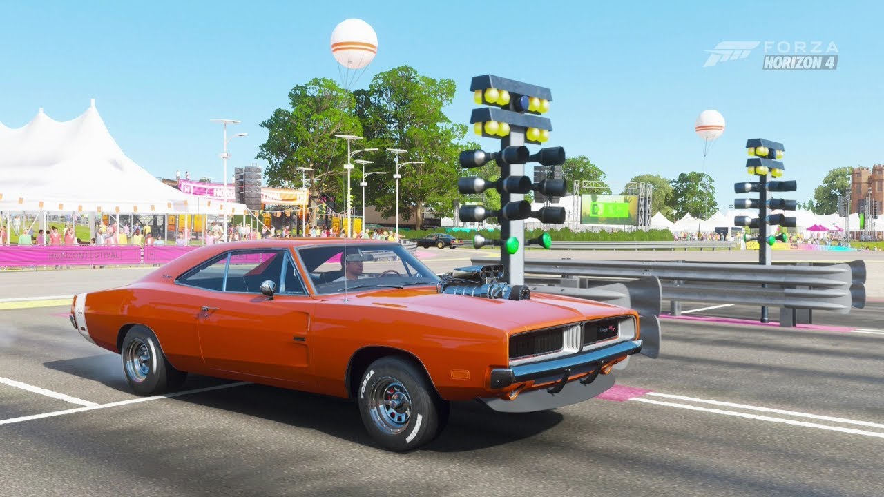 Forza Horizon 4| 800Hp 1969 DODGE CHARGER R/T [Drag Build] [Demo]