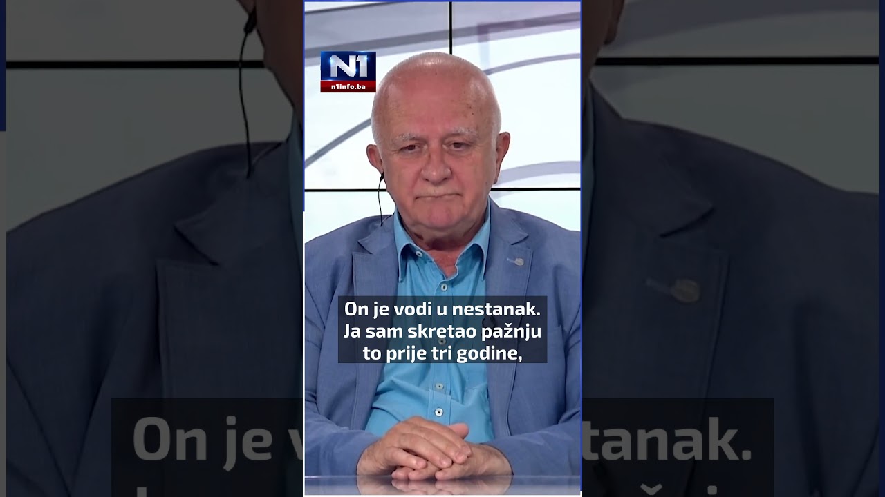 Srbijanski politički analitičar Du&scaron;an Janjić: Dodik vodi RS u nestanak.