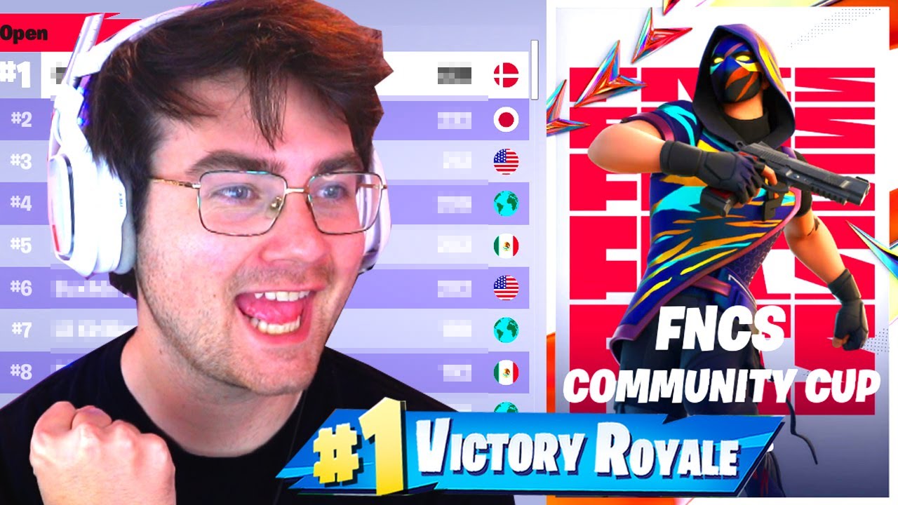 I Competed in the FNCS Community Cup in Fortnite... (Fortnite Competitive Full Tournament)