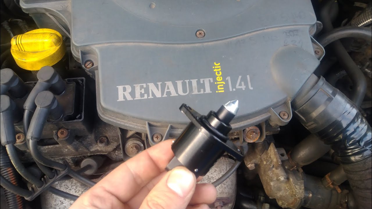 Wymiana silniczka krokowego Renault Thalia 1.4 falujące obroty