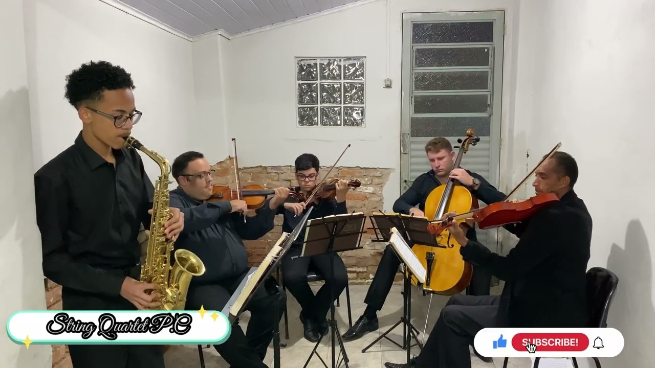 Hino CCB 160 - Sou o Caminho, a Verdade e a Vida ( Quarteto + Sax no solo )