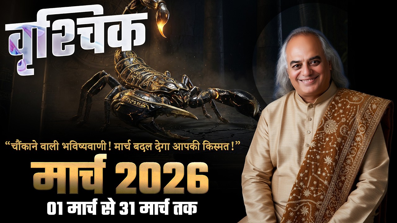 Vrishchik Rashi (Scorpio) &ndash; Vrishchik Rashi March Rashifal 2026 | Scorpio Horoscope March 2026