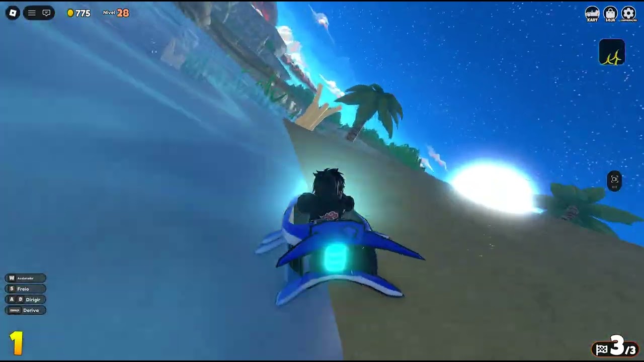Kart Wars: Dolphin Dive - sea ​​bath
