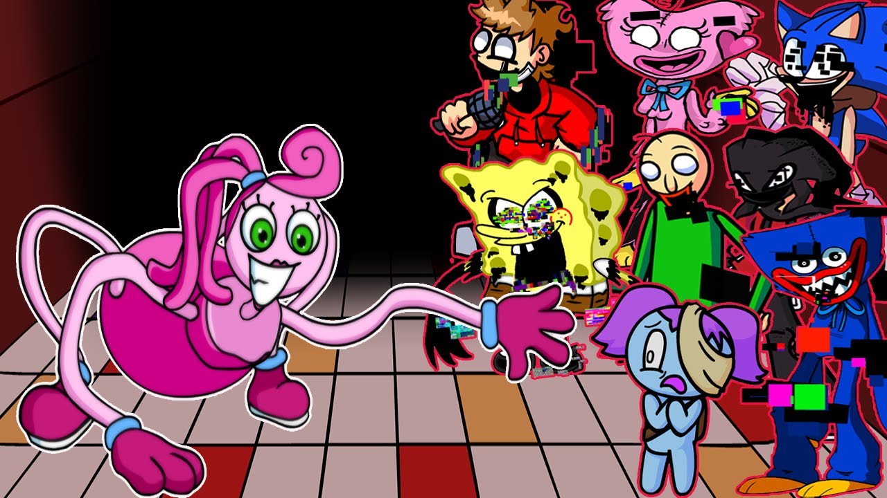FNF - Mommytime But All Pibby Characters Sings It 🎤 (Every Turn a Different Character Sings)