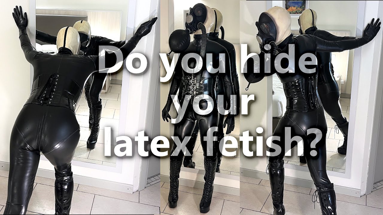 Do you hide your latex fetish? #latex #rubberman #latexpeople #latexlover