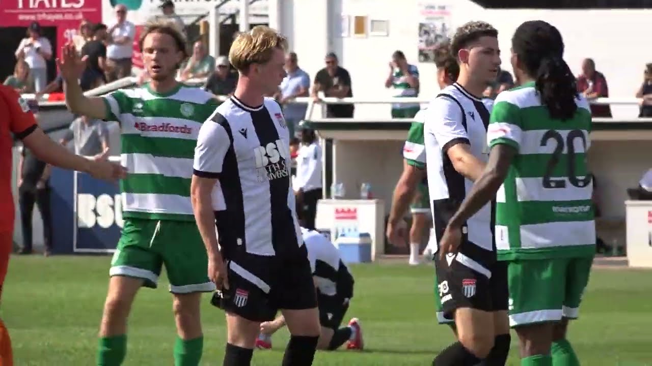 PITCHSIDE HIGHLIGHTS | Bath City v Yeovil Town 26/7/25