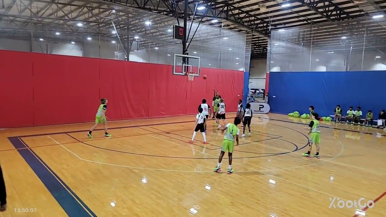 Forever Hoops vs. CFL Legends Only the 2nd half
