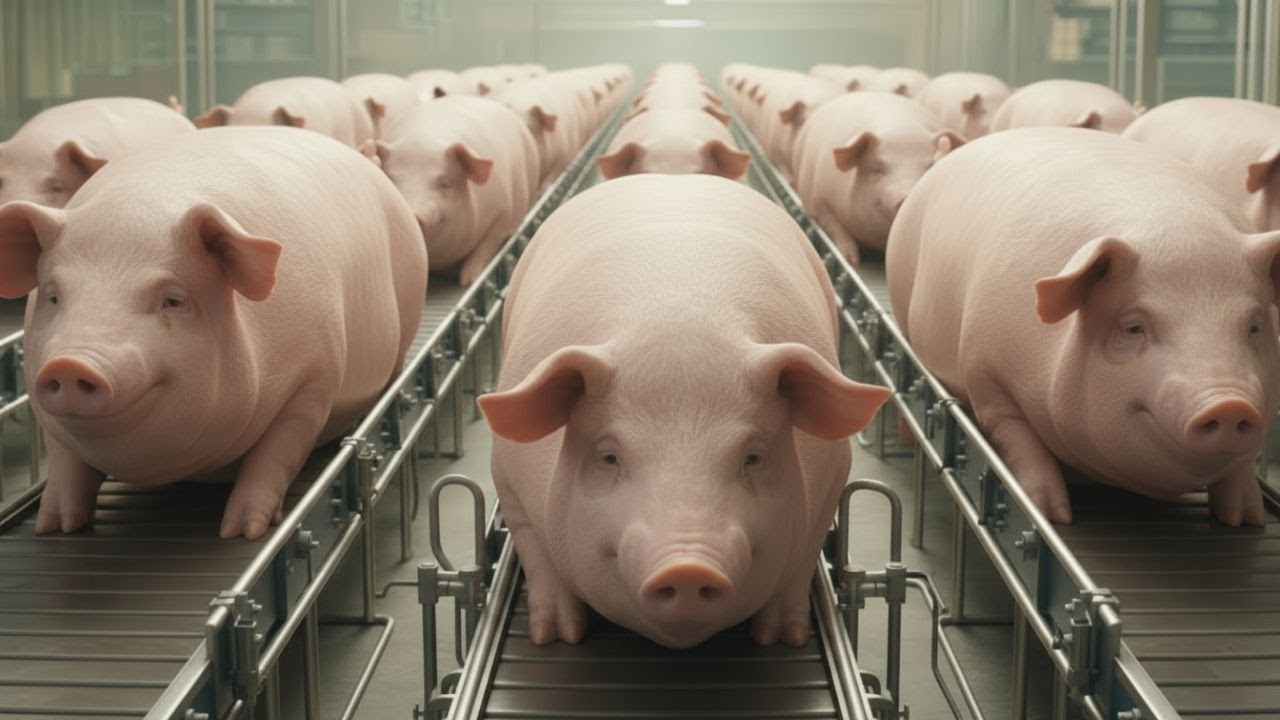 &iquest;C&Oacute;MO se FABRICA la CARNE de CERDO? 🐖 | PROCESO REAL de PRODUCCI&Oacute;N INDUSTRIAL 🏭