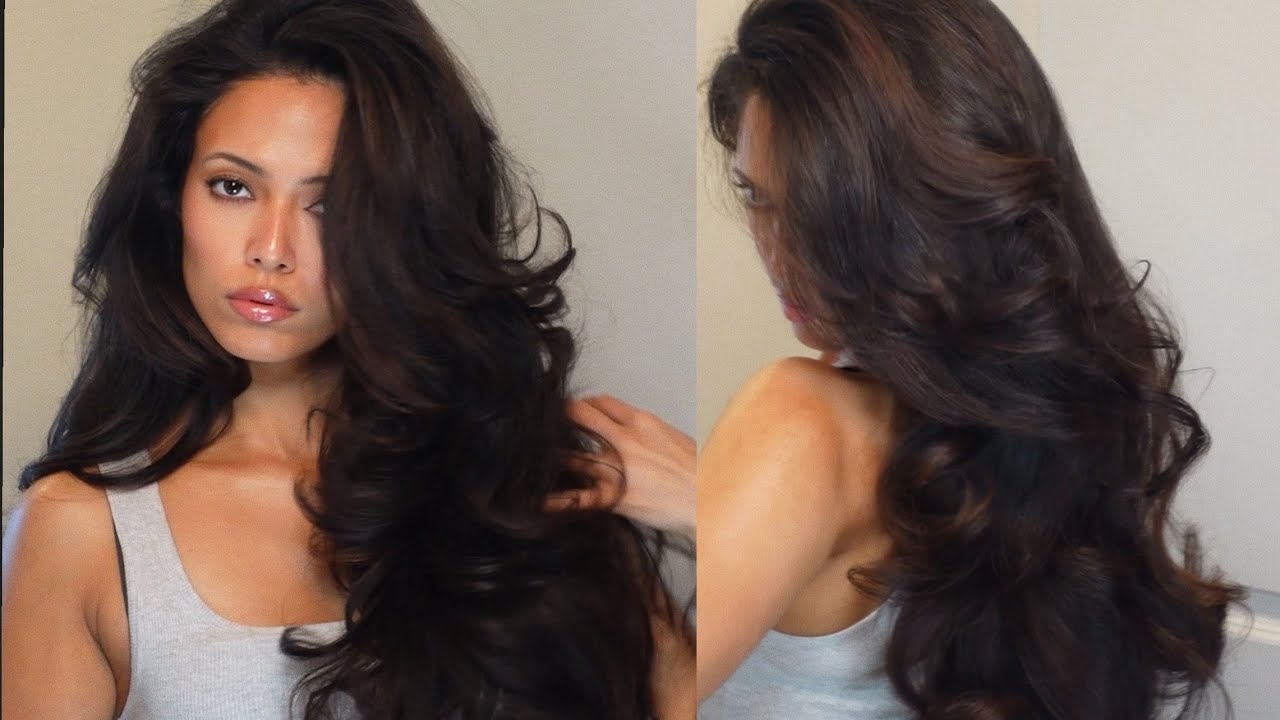 At home blowout tutorial | Voluminous & Bouncy